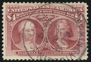 Sale 1077, Lot 182, 1893 Columbian Issue (Scott 230-245)