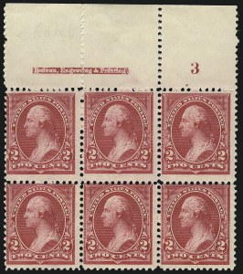 Sale 1077, Lot 185, 1894-98 Bureau Issue (Scott 246-284)