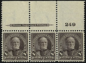 Sale 1077, Lot 197, 1894-98 Bureau Issue (Scott 246-284)