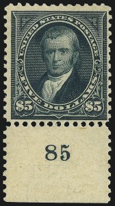 Sale 1077, Lot 200, 1894-98 Bureau Issue (Scott 246-284)