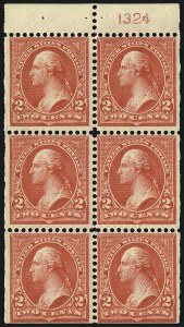 Sale 1077, Lot 206, 1894-98 Bureau Issue (Scott 246-284)