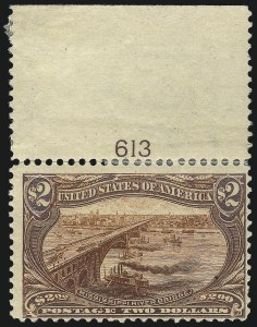 Sale 1077, Lot 209, 1898 Trans-Mississippi thru 1902-08 Issue (Scott 285-320)