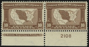 Sale 1077, Lot 227, 1904 Louisiana Purchase thru Bluish Paper (Scott 323-366)