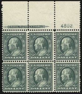 Sale 1077, Lot 240, 1904 Louisiana Purchase thru Bluish Paper (Scott 323-366)
