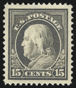 Sale Number 1077, Lot Number 257, 1912-15 Washington-Franklin Issues (Scott 405-461)