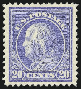 Sale 1077, Lot 259, 1912-15 Washington-Franklin Issues (Scott 405-461)