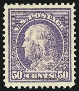 Sale 1077, Lot 261, 1912-15 Washington-Franklin Issues (Scott 405-461)