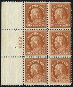 Sale 1077, Lot 272, 1912-15 Washington-Franklin Issues (Scott 405-461)