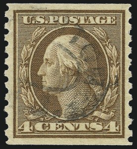 Sale 1077, Lot 275, 1912-15 Washington-Franklin Issues (Scott 405-461)