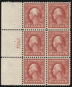 Sale 1077, Lot 279, 1912-15 Washington-Franklin Issues (Scott 405-461)