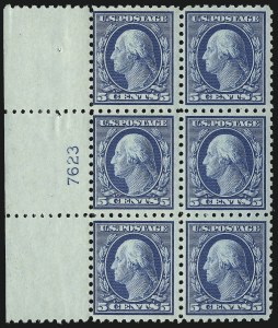 Sale 1077, Lot 281, 1916-19 Issues (Scott 462-524)