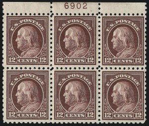 Sale 1077, Lot 287, 1916-19 Issues (Scott 462-524)