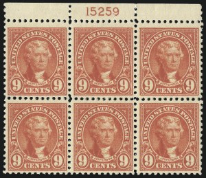 Sale 1077, Lot 327, 1917-22 Issues (Scott 481-573)