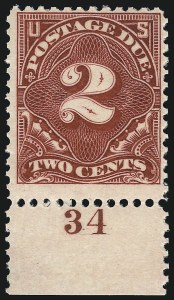 Sale 1077, Lot 400, Postage Due (J)