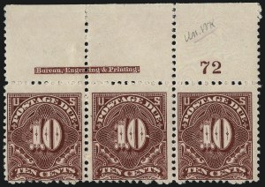 Sale 1077, Lot 406, Postage Due (J)