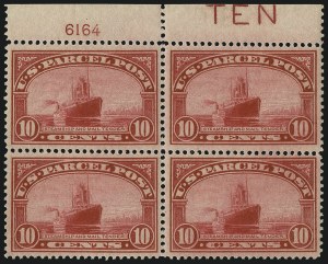 Sale 1077, Lot 474, Parcel Post (Q, JQ)