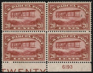 Sale 1077, Lot 476, Parcel Post (Q, JQ)