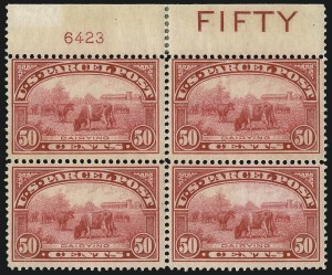 Sale 1077, Lot 479, Parcel Post (Q, JQ)