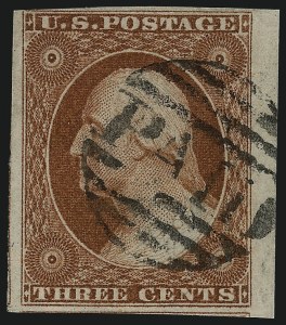 Sale 1077, Lot 48, 1851-56 Issue (Scott 5-17)
