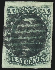 Sale 1077, Lot 54, 1851-56 Issue (Scott 5-17)