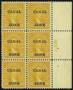 Sale 1077, Lot 571, U.S. Possessions (Canal Zone)