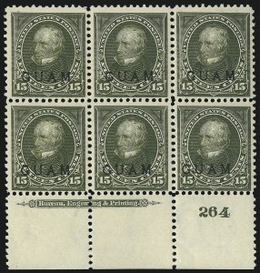 Sale 1077, Lot 584, U.S. Possessions (Cuba thru Guam)