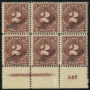 Sale 1077, Lot 603, U.S. Possessions (Puerto Rico)