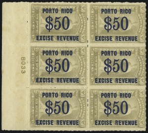 Sale 1077, Lot 607, U.S. Possessions (Puerto Rico)