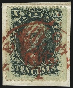 Sale 1077, Lot 74, 1857-60 Issue (Scott 18-39)