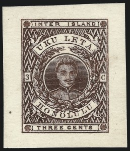 Sale 1077, Lot 749, Hawaii (Postage Issues)
