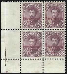Sale 1077, Lot 755, Hawaii (Postage Issues)