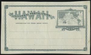 Sale 1077, Lot 788, Hawaii (Postal Card Essays and Proofs)