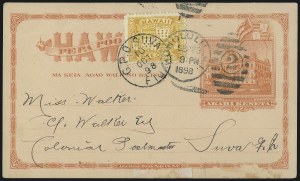 Sale 1077, Lot 794, Hawaii (Used Postal Cards)