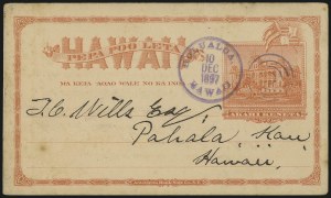 Sale 1077, Lot 796, Hawaii (Used Postal Cards)