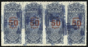 Sale 1077, Lot 809, Hawaii (Revenues)