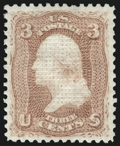 Sale 1077, Lot 91, 1867-68 Grilled Issue (Scott 79-101)