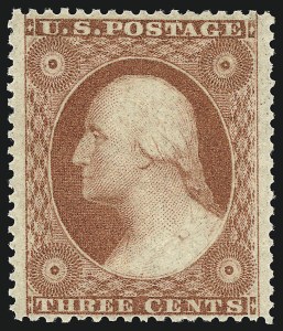Sale 1078, Lot 100, 1c-90c 1857-60 Issue (Scott 19-39)
