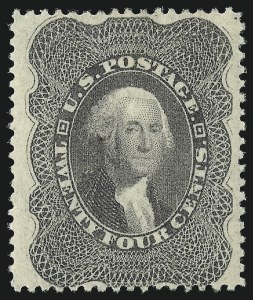 Sale 1078, Lot 122, 1c-90c 1857-60 Issue (Scott 19-39)