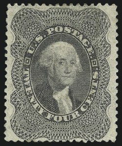 Sale 1078, Lot 123, 1c-90c 1857-60 Issue (Scott 19-39)