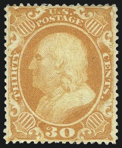Sale 1078, Lot 126, 1c-90c 1857-60 Issue (Scott 19-39)