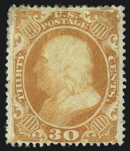 Sale 1078, Lot 127, 1c-90c 1857-60 Issue (Scott 19-39)
