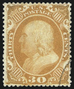 Sale 1078, Lot 131, 1c-90c 1857-60 Issue (Scott 19-39)