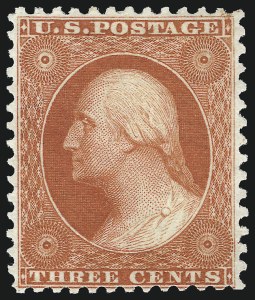 Sale 1078, Lot 139, 1875 Reprint of 1857-60 Issue (Scott 40-47)