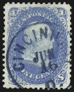 Sale 1078, Lot 147, 1861-68 Issue (Scott 56-70b)