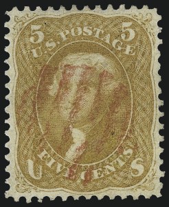 Sale 1078, Lot 154, 1861-68 Issue (Scott 56-70b)