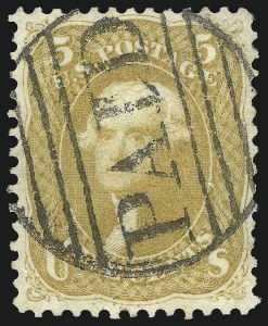 Sale 1078, Lot 156, 1861-68 Issue (Scott 56-70b)
