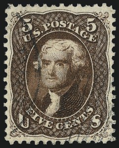 Sale 1078, Lot 181, 1861-68 Issue (Scott 71-78)
