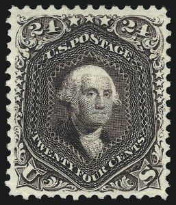 Sale 1078, Lot 216, 1867-68 Grilled Issue and 1875 Re-Issue (Scott 79-111)