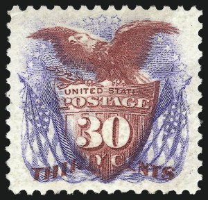 Sale 1078, Lot 265, 1875 Re-Issue of 1869 Pictorial Issue (Scott 123-132)