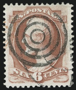 Sale 1078, Lot 271, 1870 National Bank Note Co. Grilled Issue (Scott 134-144)